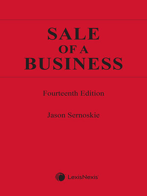 cover image of Sale of a Business